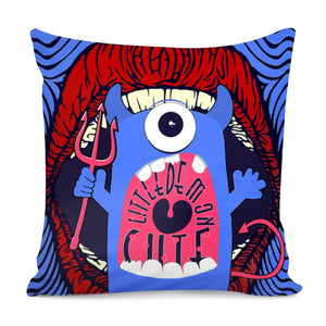 Little Demon Pillow Cover