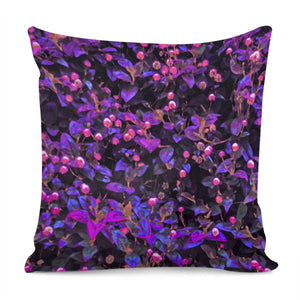 Stylized Floral Texture Pattern Pillow Cover