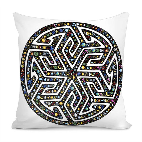 Image of Emoji Planet Pillow Cover