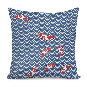 Ocean Wave Pillow Cover