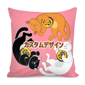 Cat Pillow Cover