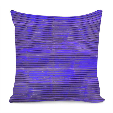 Image of Blue Grunge Print Pillow Cover