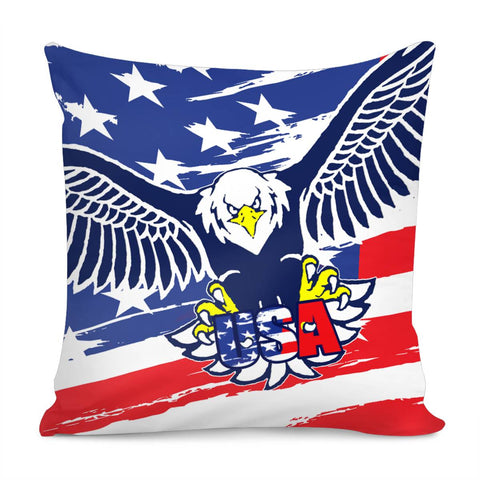 Image of Bald Eagle Pillow Cover