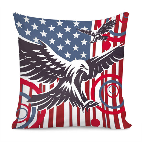 Image of Bald Eagle Pillow Cover