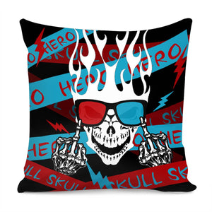 Skull Pillow Cover