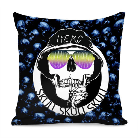 Image of Skull Pillow Cover