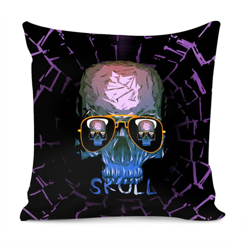 Image of Skull Pillow Cover