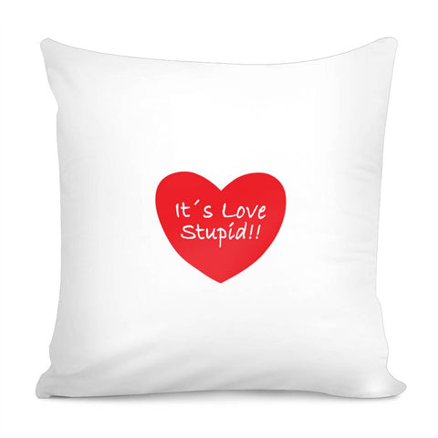 Image of Love Funny Concept Illustration Pillow Cover