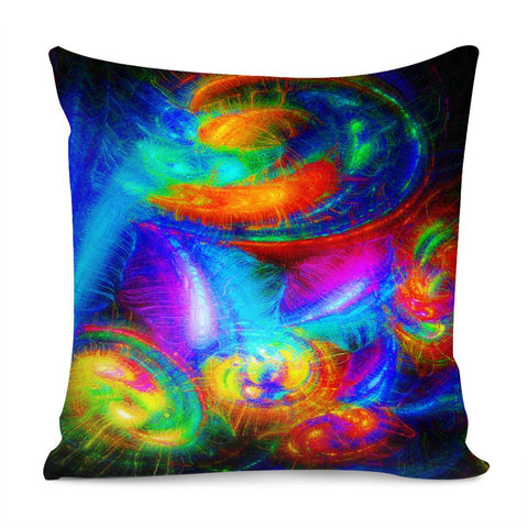 Image of Swirls Of Energy. Pillow Cover