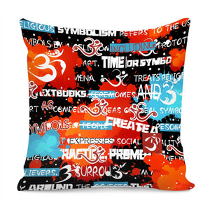 Religious Symbol Pillow Cover