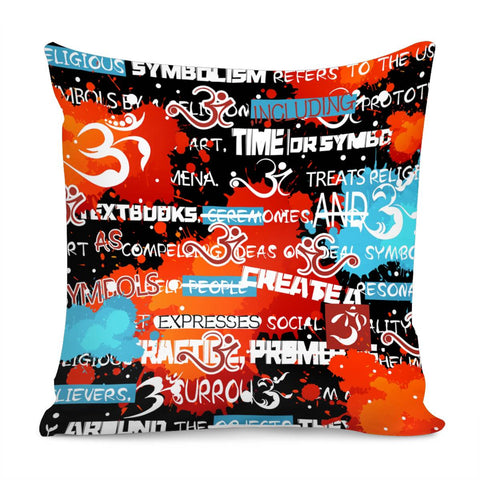 Image of Religious Symbol Pillow Cover