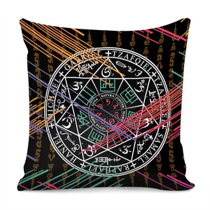 Religious Symbol Pillow Cover