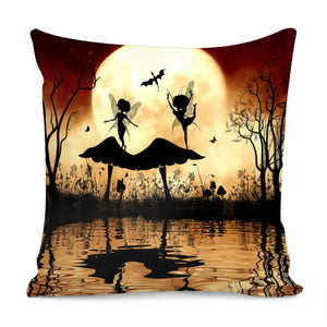 Cute Dancing Fairy Pillow Cover