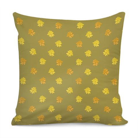 Image of Tropical Print Pattern Pillow Cover