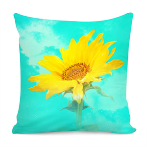 It'S The Sunflower By #Bizzartino Pillow Cover