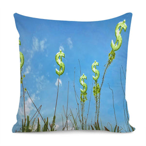 Wealth Sower Concept Artwork Pillow Cover