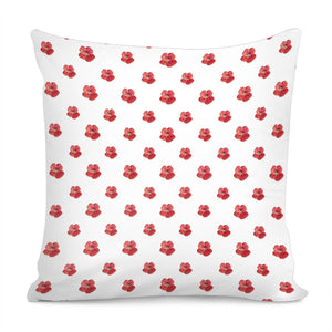 Beauty Flowers Print Pattern Pillow Cover