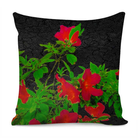 Image of Dark Pop Art Floral Poster Pillow Cover