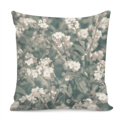 Image of Beauty Floral Scene Photo Pillow Cover