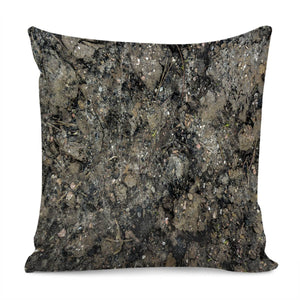 Grunge Organic Texture Print Pillow Cover