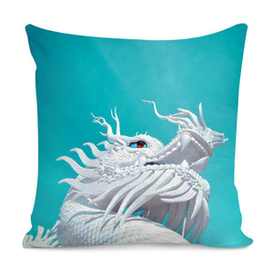 Rising Dragon By #Bizzartino Pillow Cover