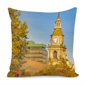 San Francisco De Alameda Church, Santiago De Chile Pillow Cover