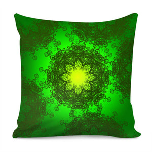 Green Pillow Cover