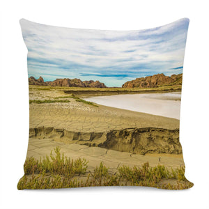 Miradores De Darwin, Patagonia Landscape – Argentina Pillow Cover