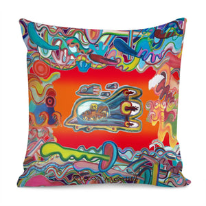 A Lot Of Things 2 And Spaceship A Pillow Cover