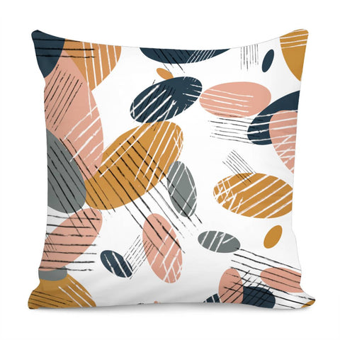 Image of Abstrait Ronds Scandinave Pillow Cover