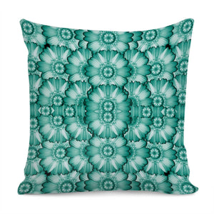 Sea And Florals In Deep Love Pillow Cover