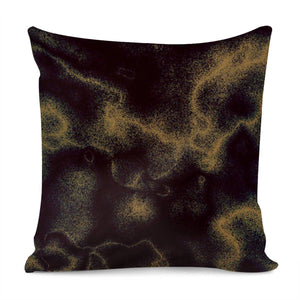 Abstrait Effet Paillette Doré Pillow Cover