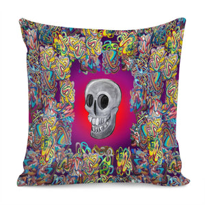 Skull Pillow Cover