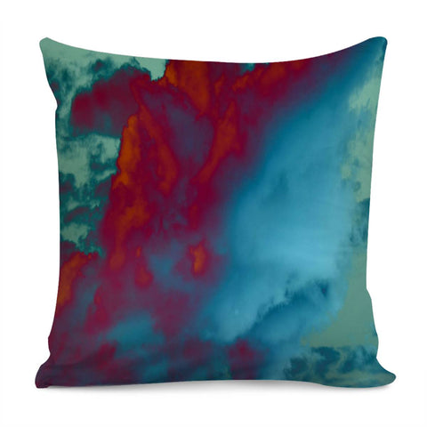 Image of Photo Nuage Dégradé Pillow Cover