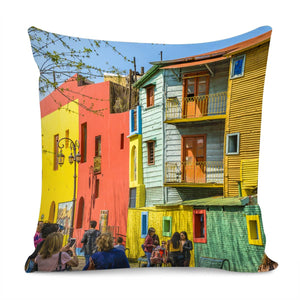 La Boca, Buenos Aires, Argentina Pillow Cover