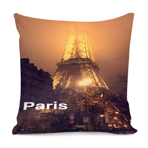 Paris Tour Eiffel Pillow Cover