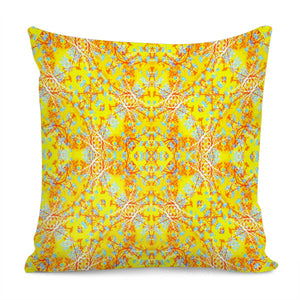 Vivid Warm Ornate Pattern Pillow Cover