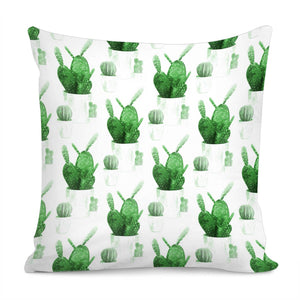 Mini Cactus Pillow Cover