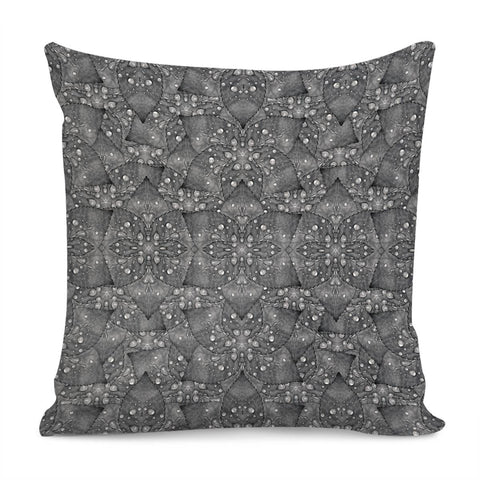 Image of Modern Fancy Nature Collage Pattern Pillow Cover