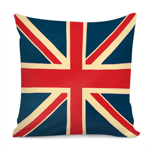 Drapeau Uk Pillow Cover