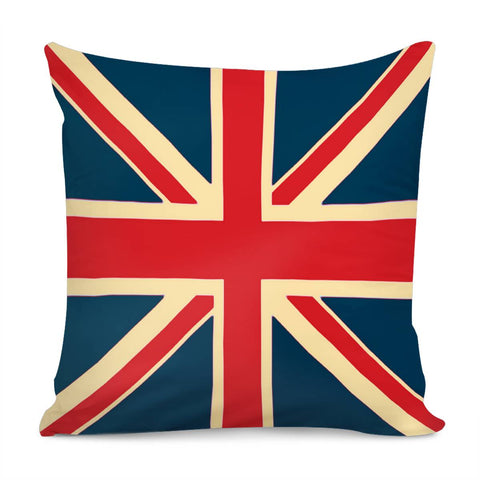 Image of Drapeau Uk Pillow Cover