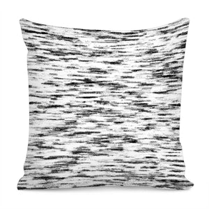 Texture Noir/Gris Pillow Cover