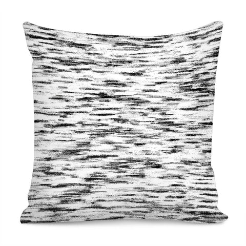 Image of Texture Noir/Gris Pillow Cover