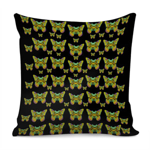 Butterflies With Wings Of Freedom And Love Life Pillow Cover