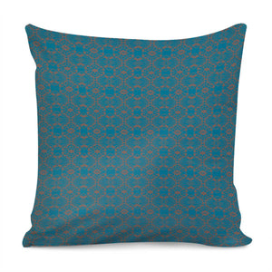 Blue Pillow Cover