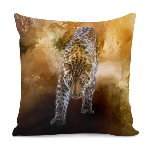 Image of Russian Amur Leopard Pillow Cover