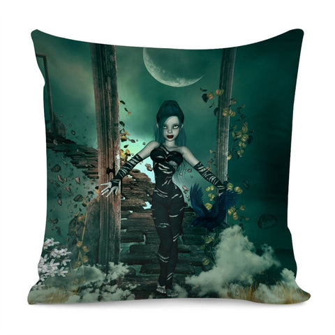Image of The Dark Fairy Pillow Cover