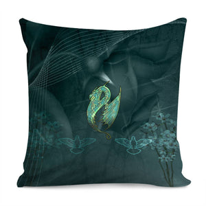 Elegant Chinese Dragon Pillow Cover