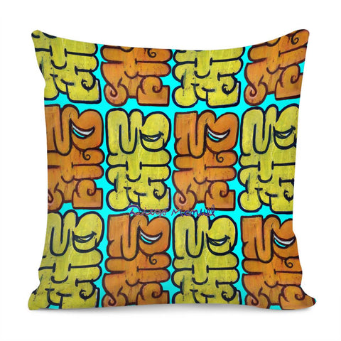 Image of Graffiti 23 And 29 Tapiz Pillow Cover