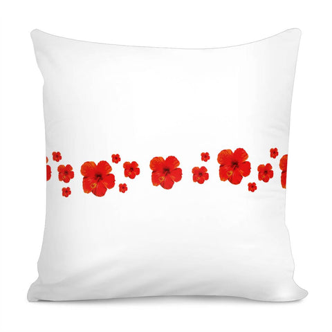 Image of Minimal Floral Print Decor Design Pillow Cover